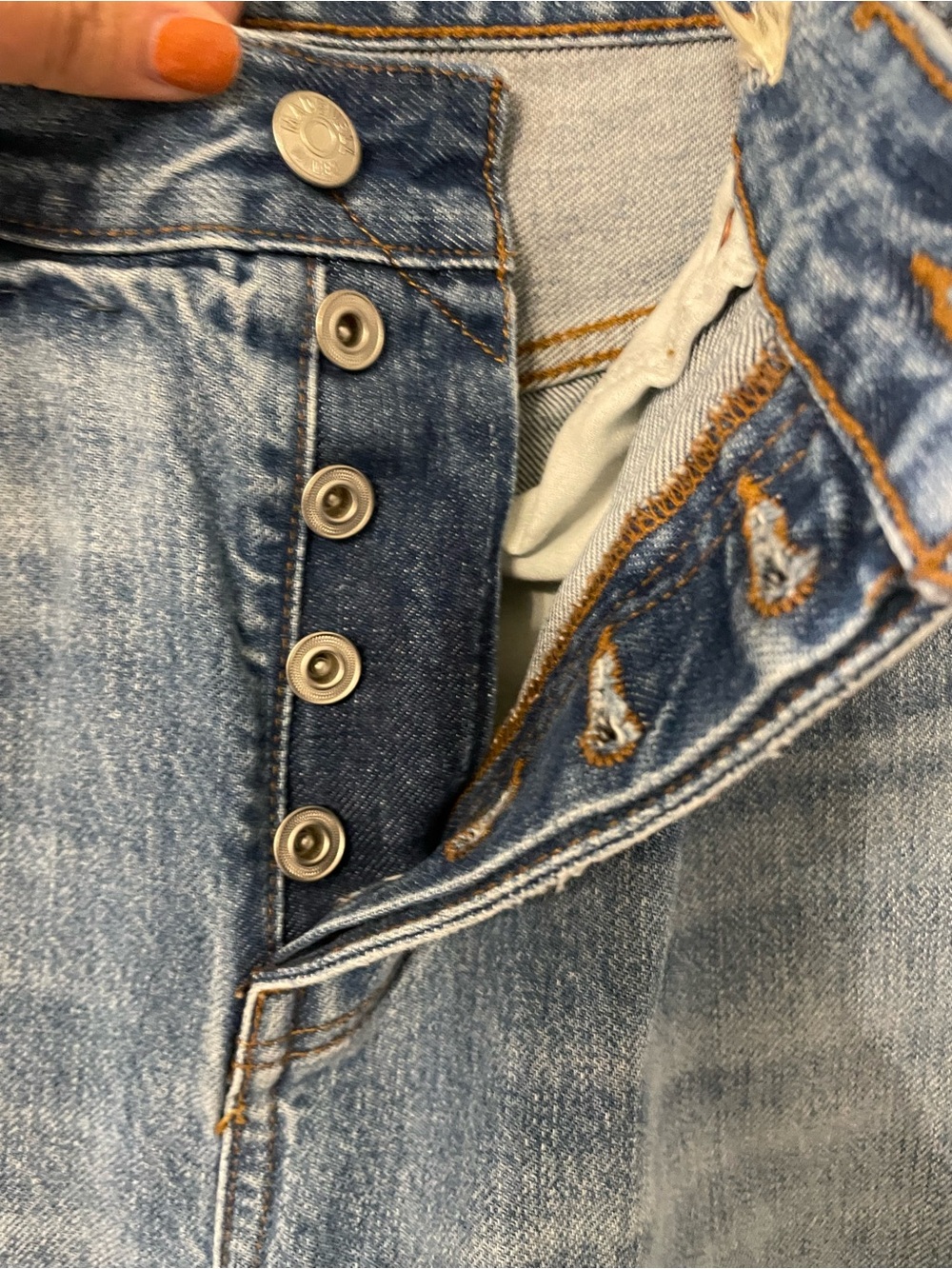 Madewell Low Slung Baggy Hamburg Wash - Picture 4 of 6
